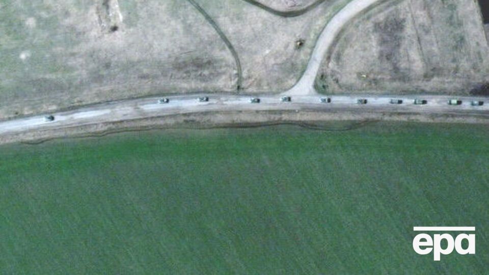 Колона російських окупантів рухалася у напрямку Харкова