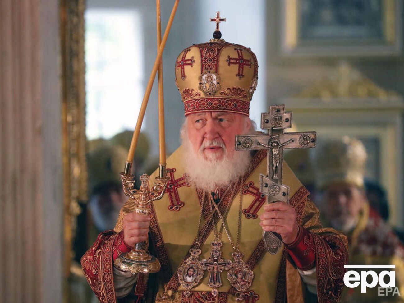 Патриарх Кирилл поддержал военное вторжение России в Украину