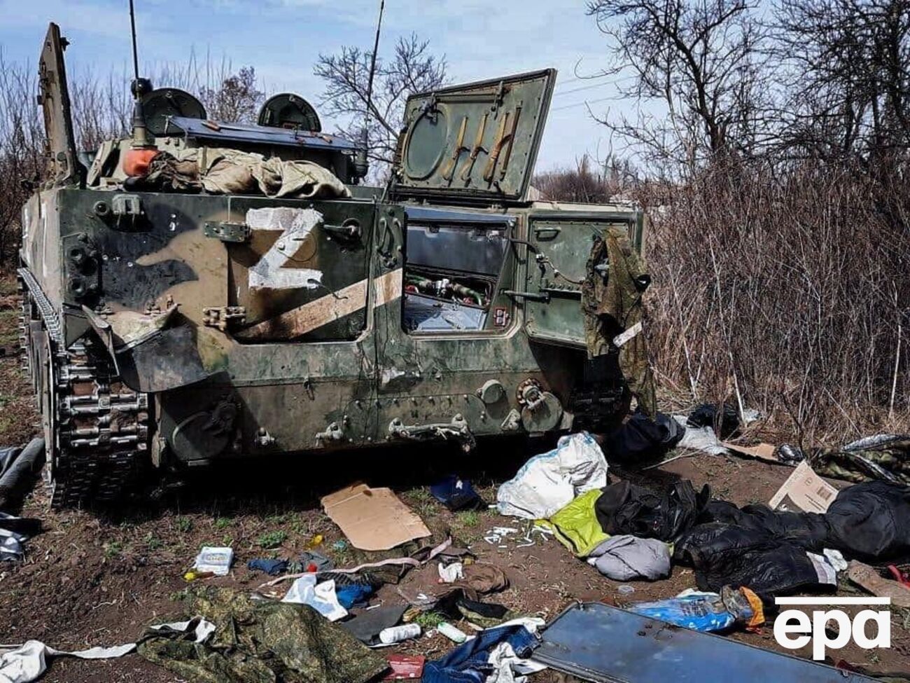 Оккупанты потеряли сотни бронемашин