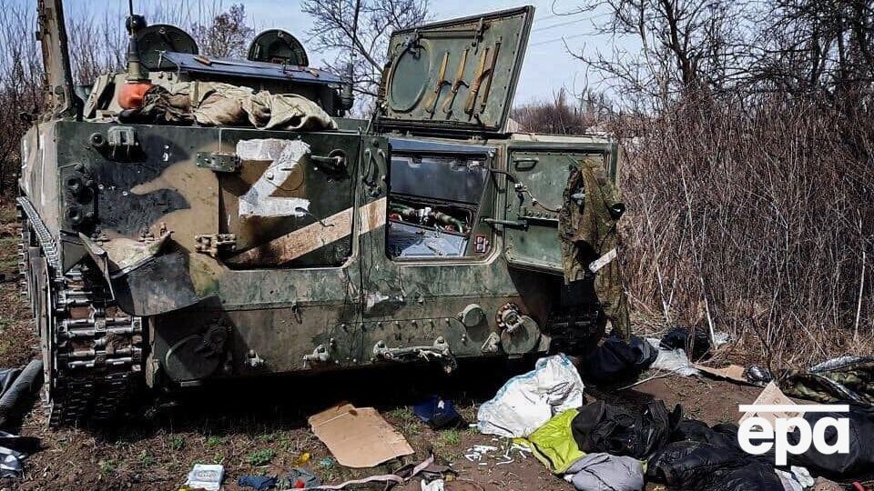 Оккупанты потеряли сотни бронемашин