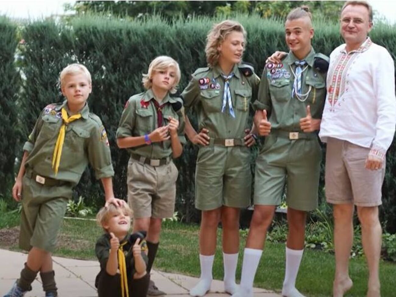 Андрій та Катерина Садові виховують п'ятьох дітей