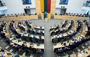Зеленський 12 квітня виступив у Сеймі Литви
