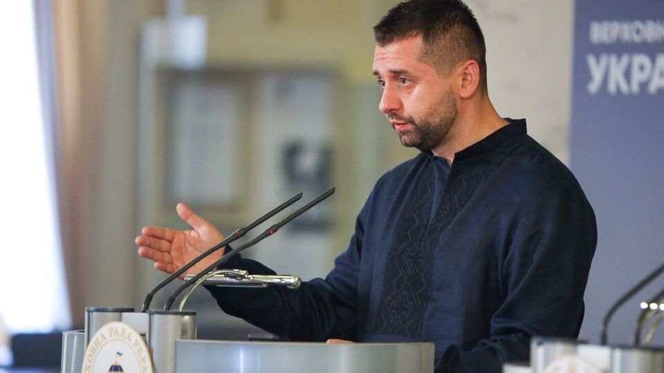 Арахамія (на фото) відповів на претензії Лаврова