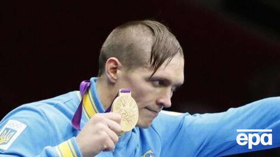 Усик с "оселедцем" на голове завоевал золото на Олимпиаде в Лондоне