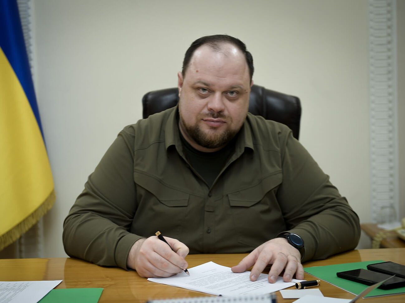 Стефанчук: Буду дуже радий бачити парламентську делегацію Грузії в Україні