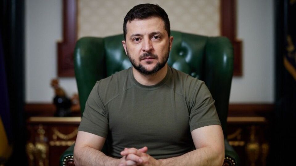 По словам Данилова, первая попытка "уничтожить" Зеленского (на фото) могла быть предпринята РФ 22 февраля