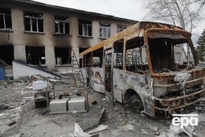 95 навчальних закладів в Україні зруйновано внаслідок бомбардувань РФ. На світлині – школа під Києвом після відходу окупантів