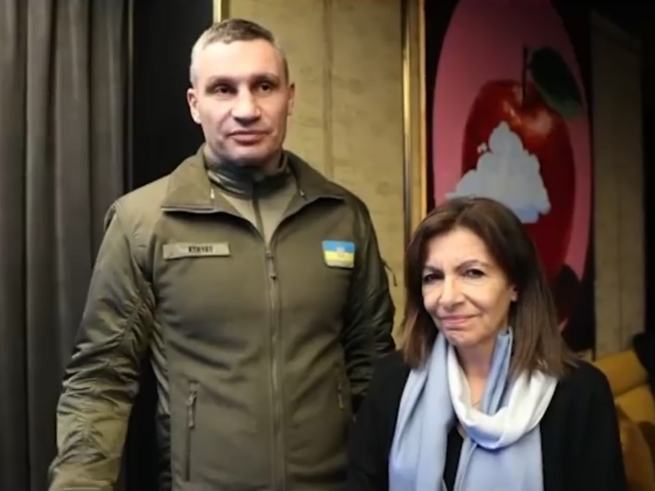 Виталий Кличко:&nbsp;Киев благодарен мэрии Парижа за всю оказанную гуманитарную помощь