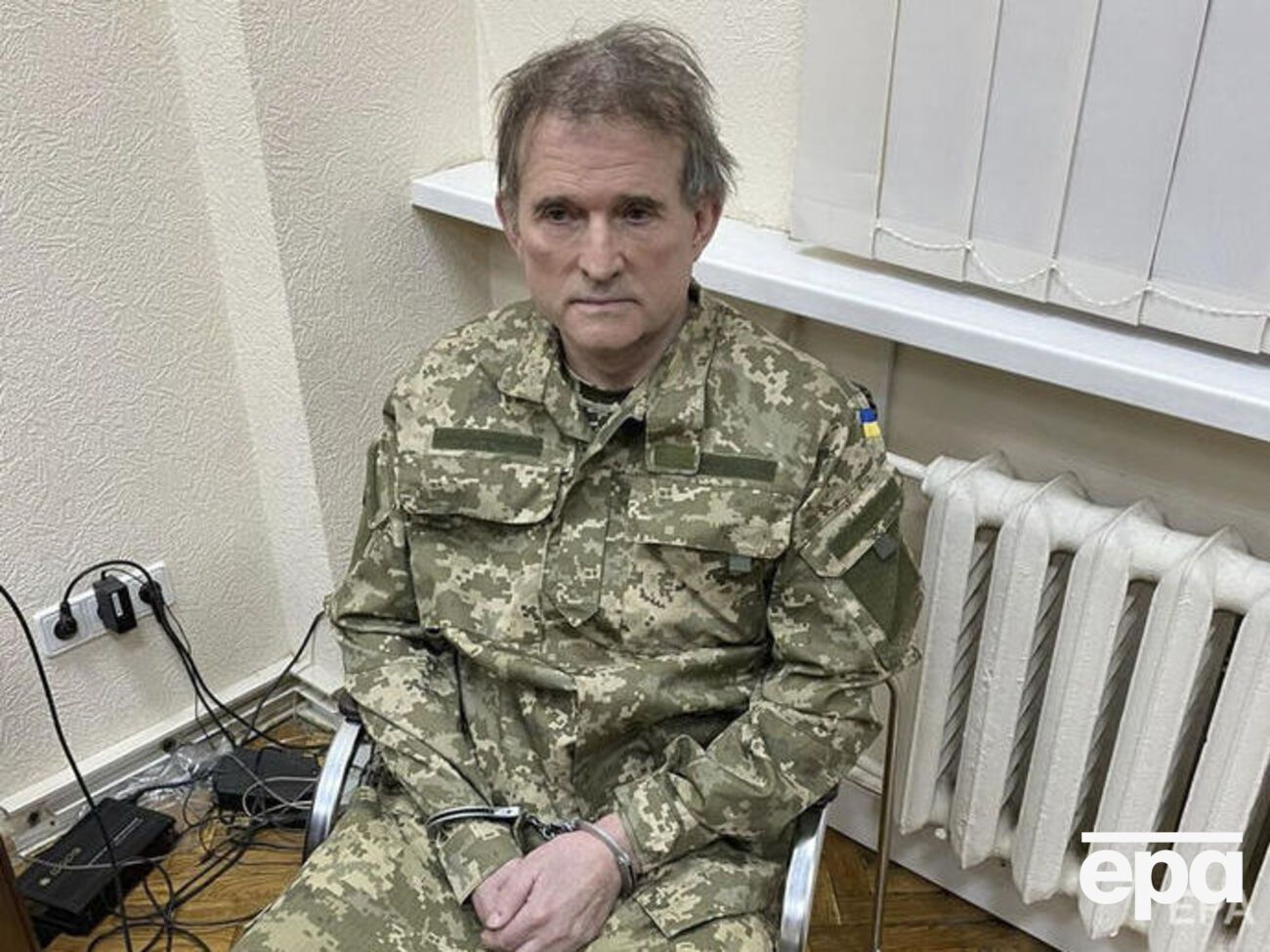 Медведчук (на фото) был задержан, когда попытался покинуть пределы Украины, сообщал Зеленский