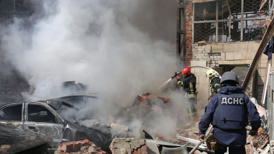 Унаслідок обстрілу постраждав, зокрема, район Кінного ринку