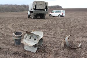 Взорвалась часть кассетного боеприпаса