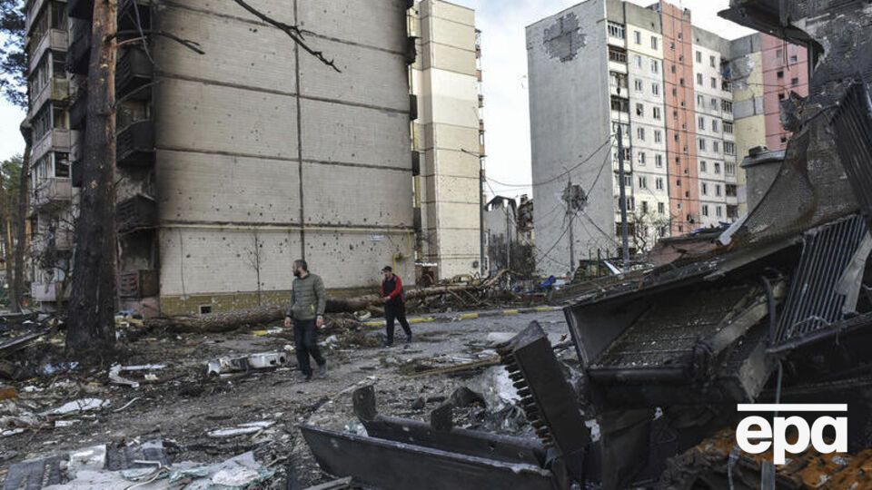Оккупанты полностью разрушили 28 многоэтажных домов в Киевской области