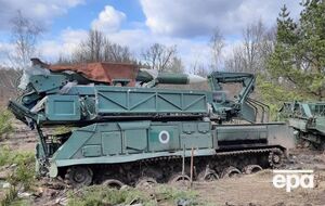 Завод производил в том числе ЗРК "Бук". На фото – российский ЗРК, захваченный украинскими военными в начале апреля