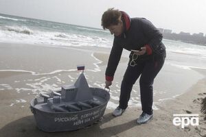 Под запрет попадают все суда с российским флагом, а также те, которые сменили флаг после 24 февраля (фото сделано в Одессе 1 апреля)