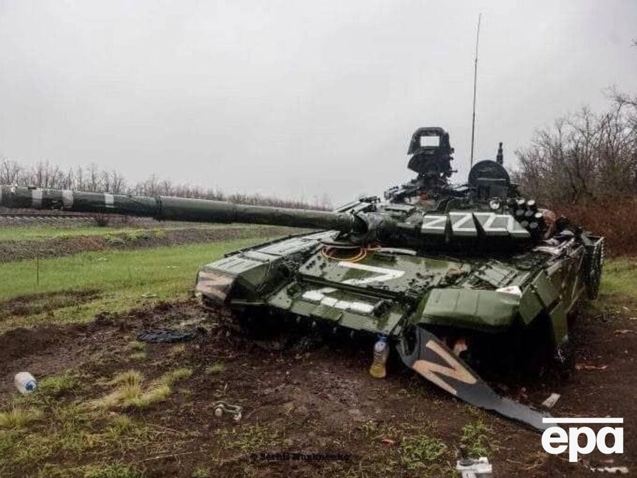 Буква Z в контексте военных действий РФ в Украине означает маркировку техники оккупантов