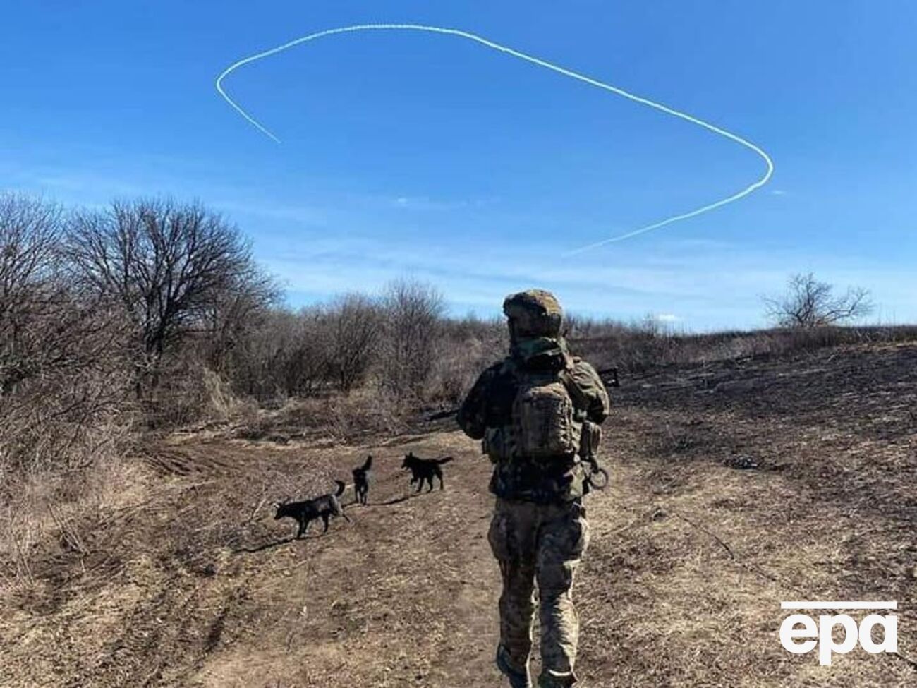 Українські військові знищили безпілотник російських окупантів