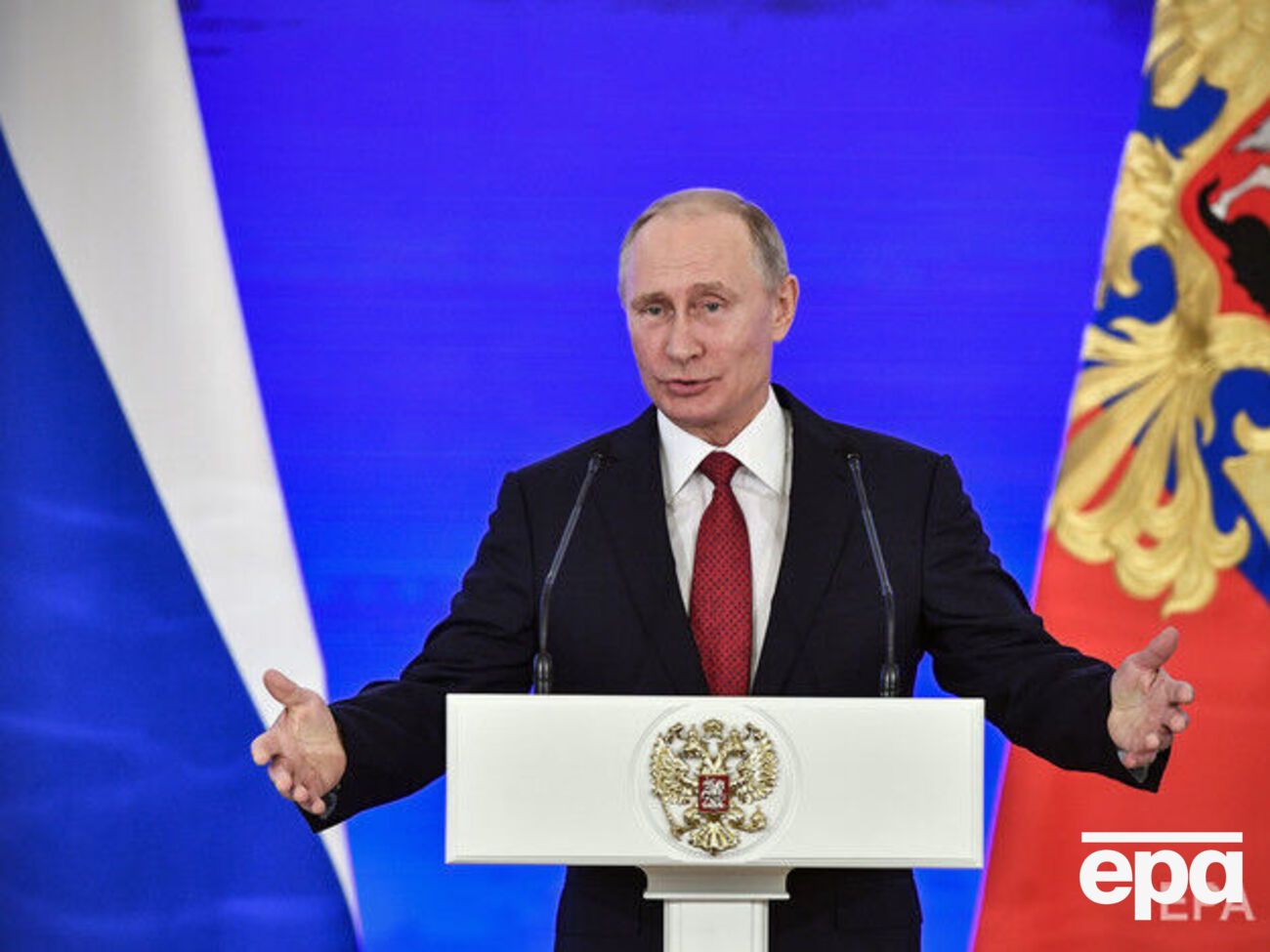 Путин находится у власти в России более 20 лет