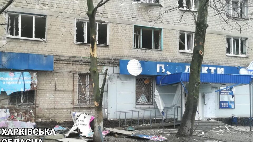 Окупанти обстріляли район видавання гуманітарної допомоги