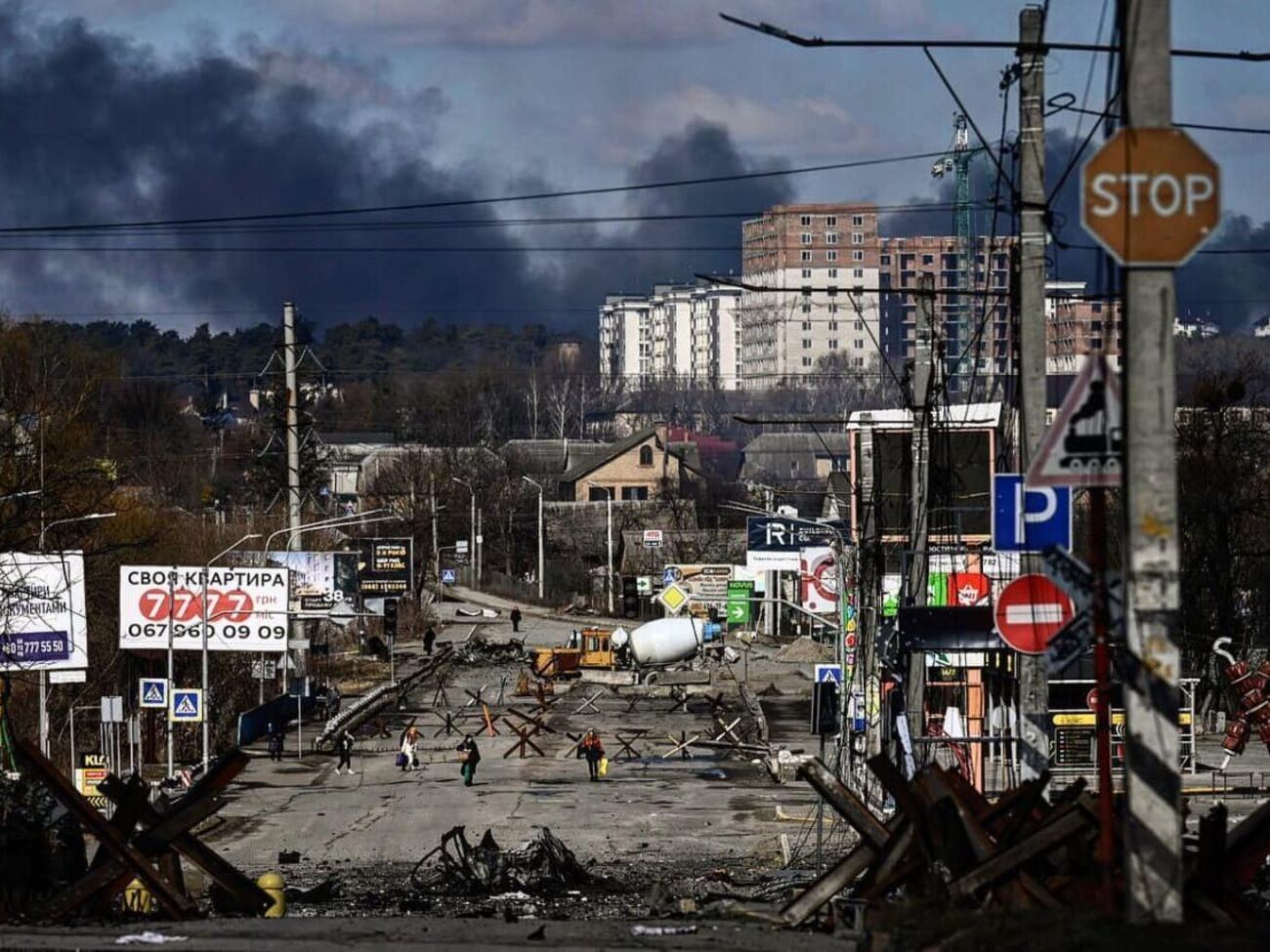 Украинские военные освободили Ирпень от российских оккупантов в конце марта