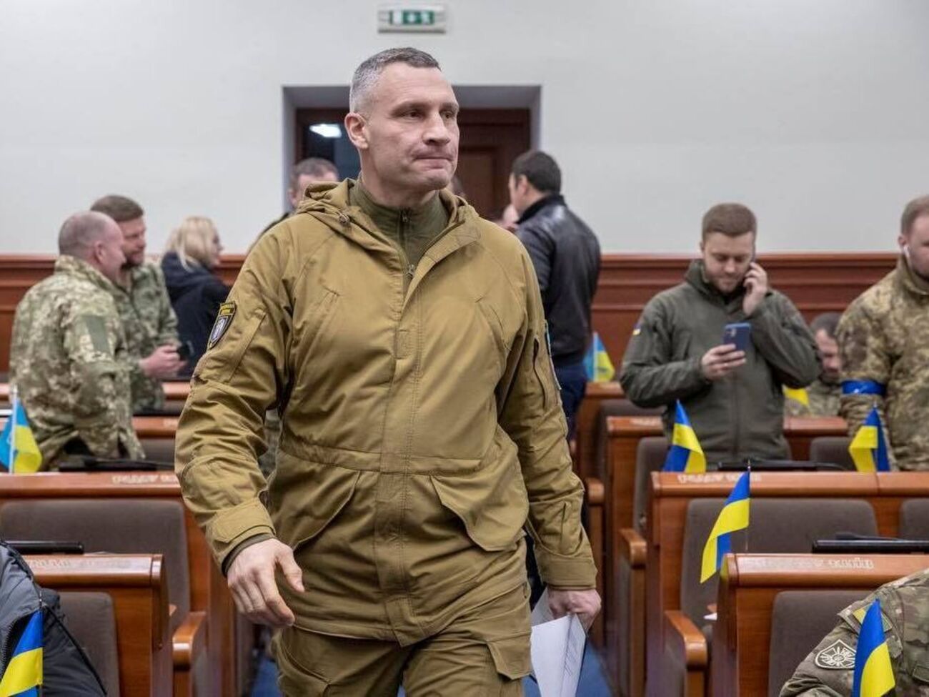 Виталий Кличко:&nbsp;Киев продолжает усиливать оборону, в частности защиту и охрану ключевых объектов критической инфраструктуры