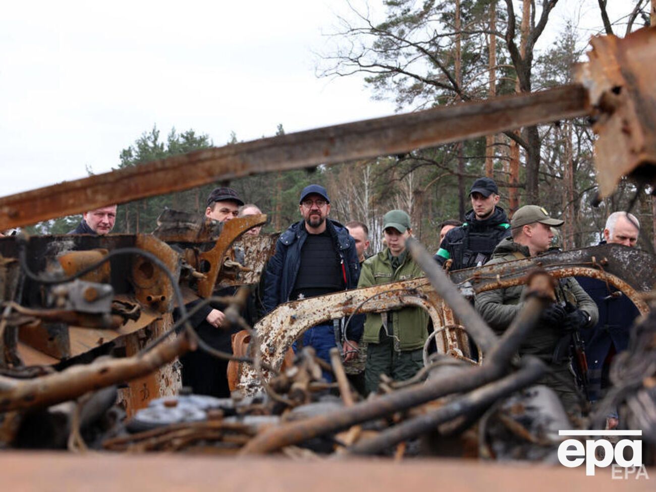Шарль Мишель: История не забудет военных преступлений, которые были совершены в Бородянке