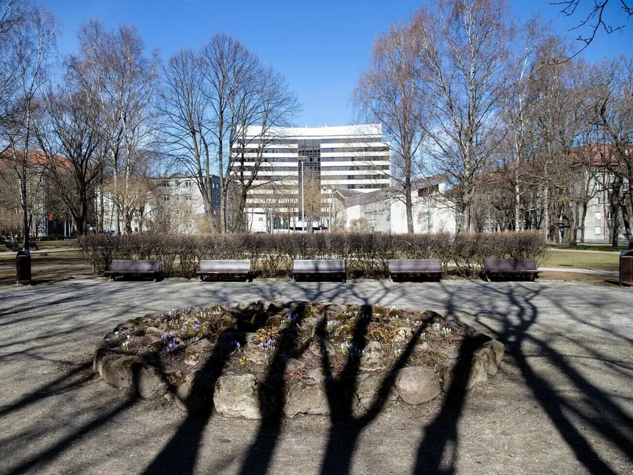 Площадь Украины появится в парке Лембиту в центре Таллинна