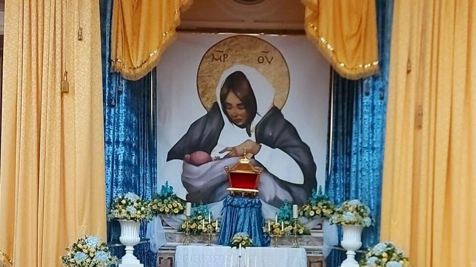 Образ украинки стал иконой в храме итальянского Неаполя