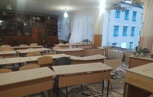 Оккупанты 20 апреля обстреляли школу