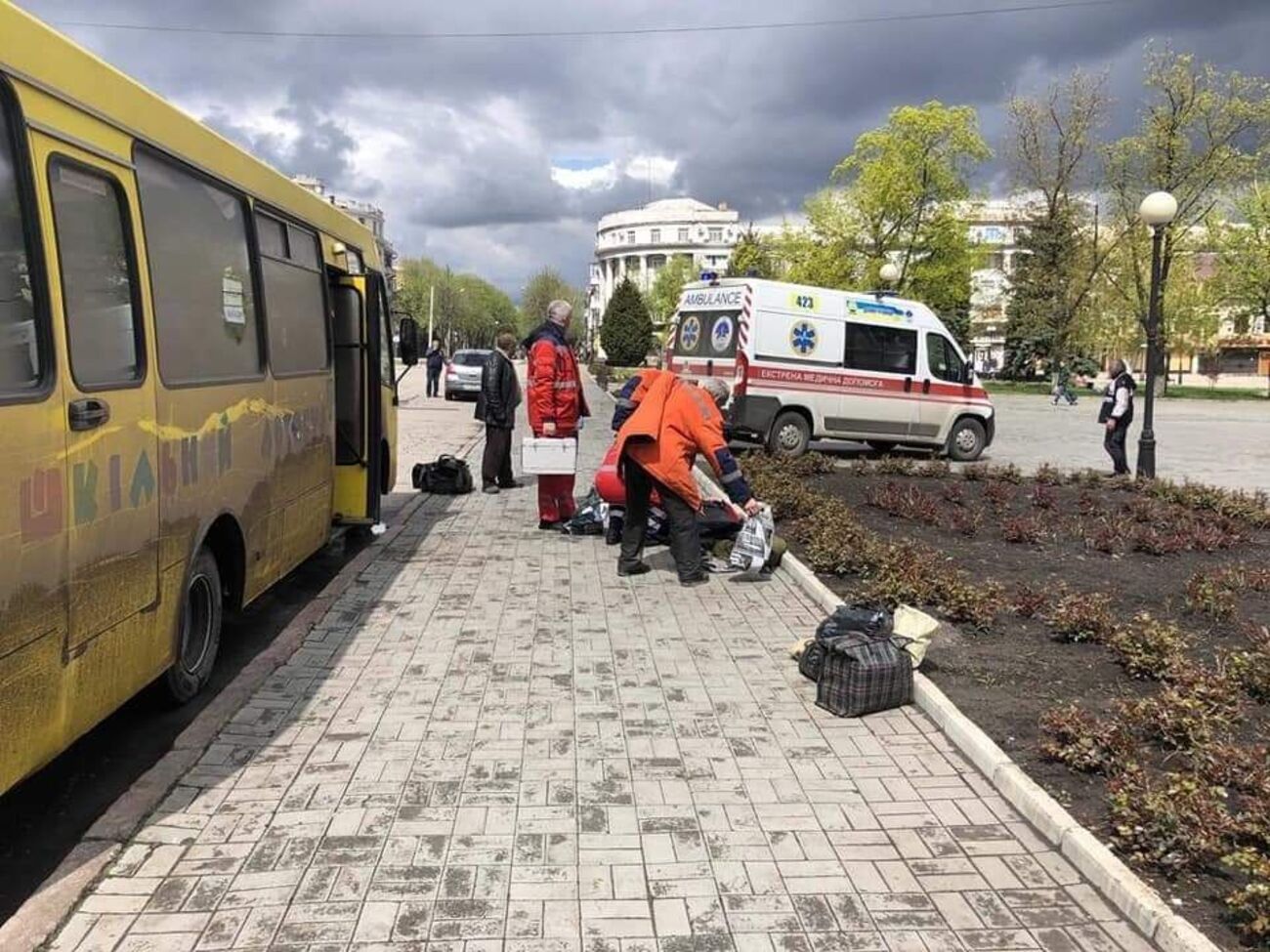 По словам Гайдая, за рулем автобуса был учитель истории одной из местных школ