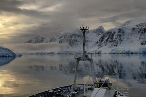 28 января 2022 года ледокол отправился в свою первую экспедицию к Антарктиде