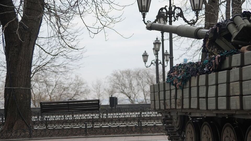 Ракетный удар по Одессе Россия нанесла сегодня днем. На фото – Приморский бульвар в первые дни вторжения РФ в Украину