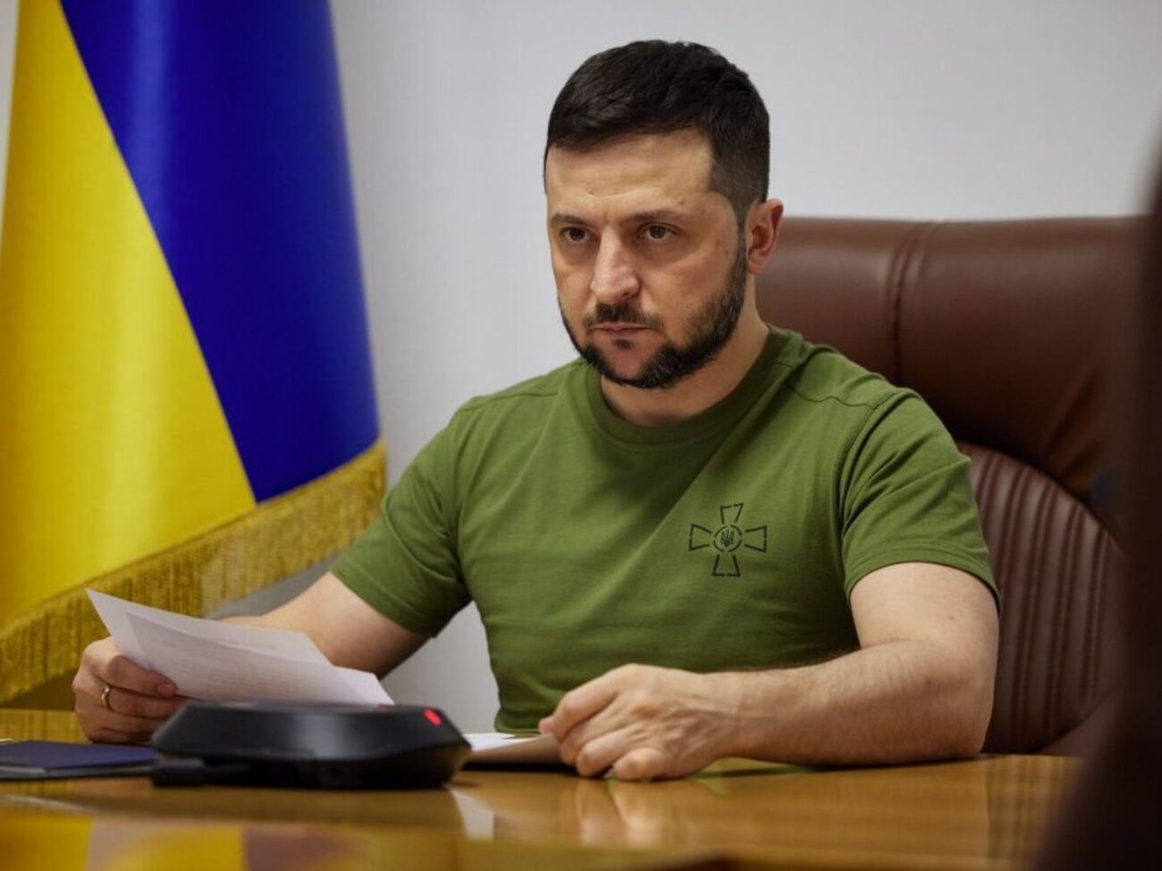 Зеленский:&nbsp;Нормальный лидер не имеет права бояться,&nbsp;когда речь идет о нашем государстве и нашей независимости