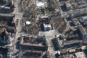 Драмтеатр был уничтожен россиянами 16 марта, в нем прятались люди