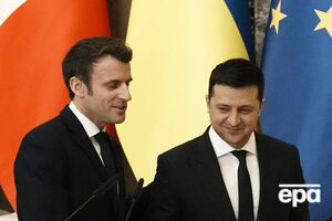 Зеленський привітав Макрона