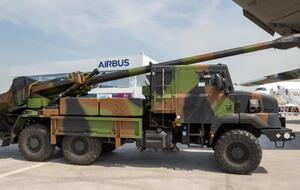 CAESAR – грузовик повышенной проходимости, оснащенный 155-мм пушкой