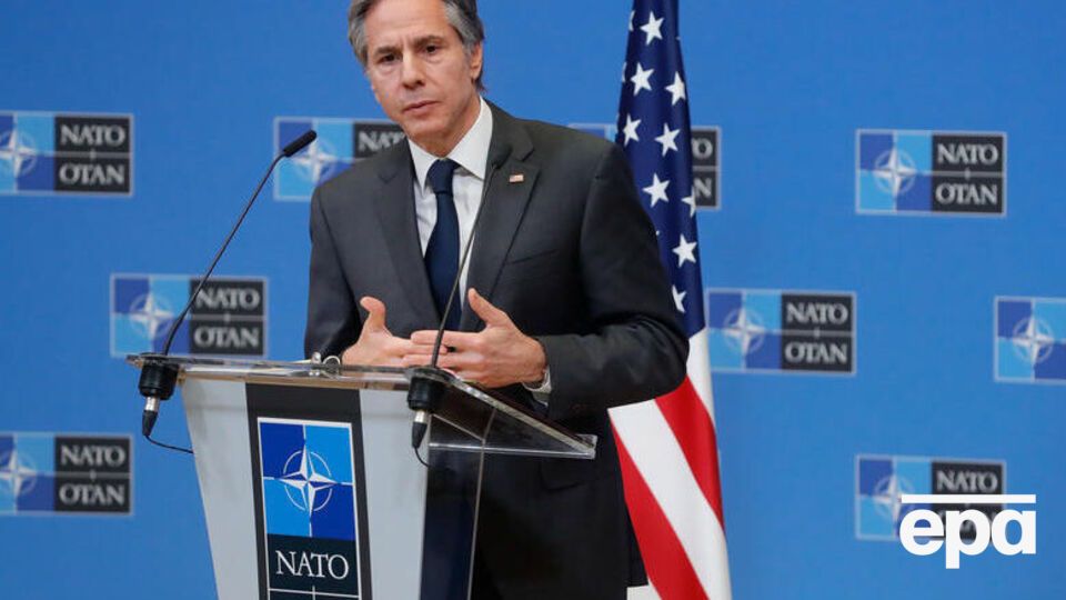 Блинкен: Мы начнем процесс рассмотрения вопроса об открытии самого посольства в Киеве
