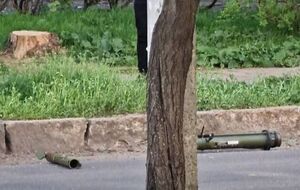 Возле здания обнаружили отстрелянный гранатомет