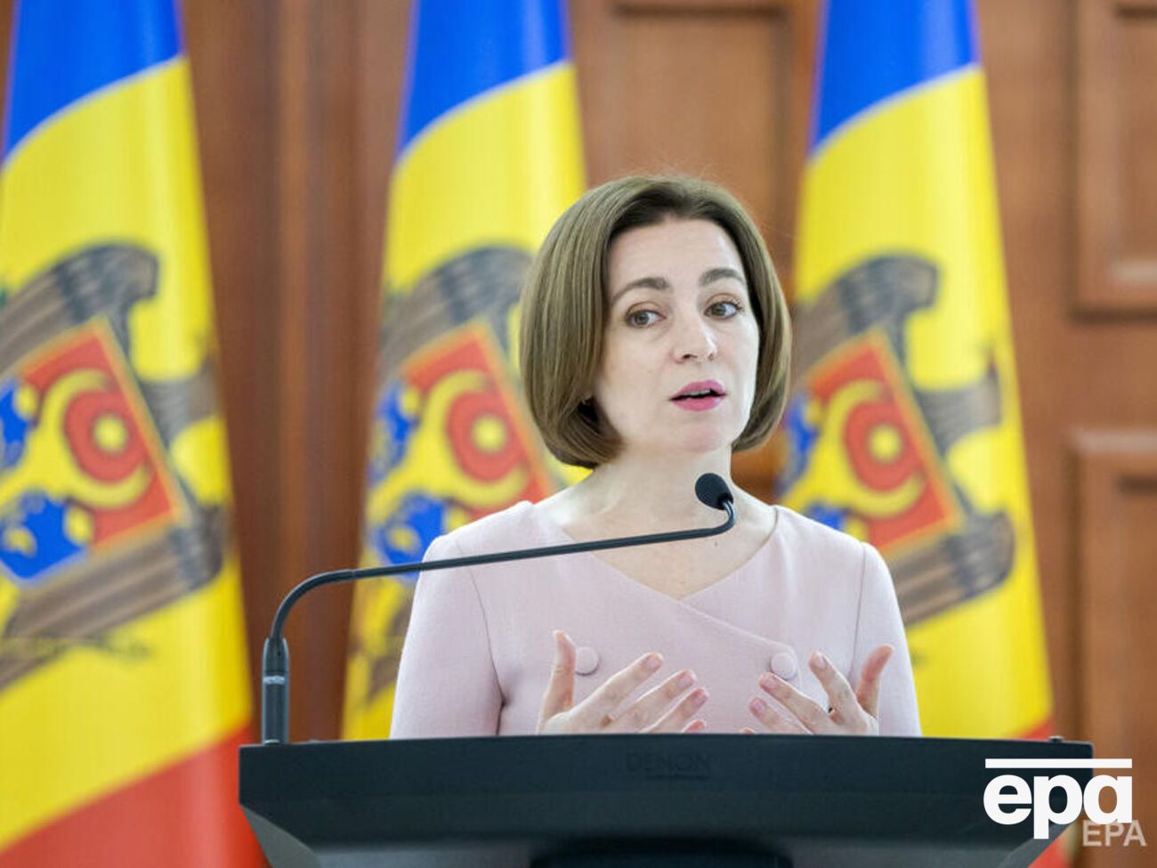 После заседания Санду проведет брифинг