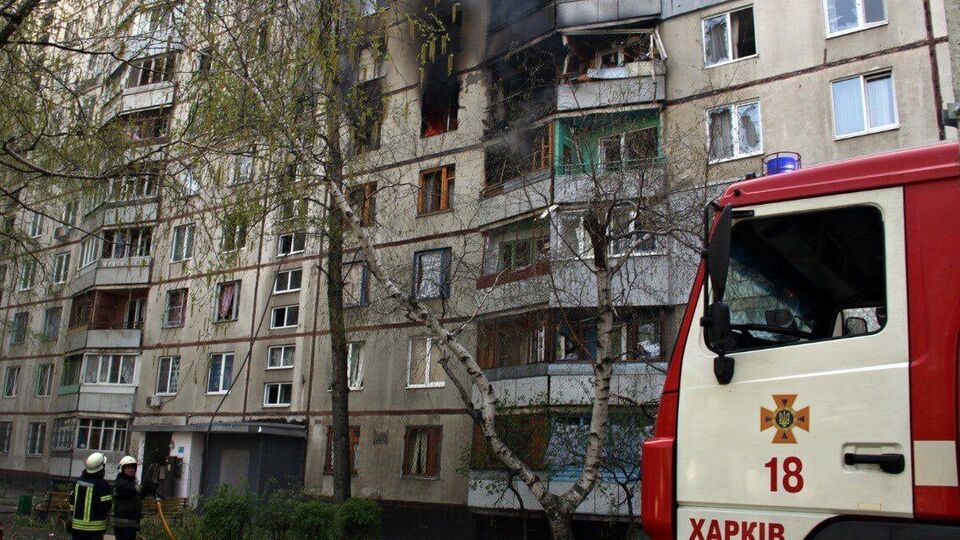 Окупанти 26 квітня влучали в житлові будівлі на Салтівці, Північній Салтівці та Олексіївці