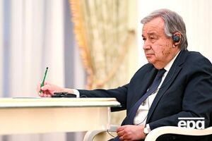 Пєсков сказав, що пропозицію Гутерріша (на фото), озвучену на зустрічі з Путіним, "опрацьовуватимуть"