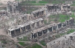 У знищеному окупантами Маріуполі готують масштабну політичну провокацію, зазначили в ГУР Міноборони України