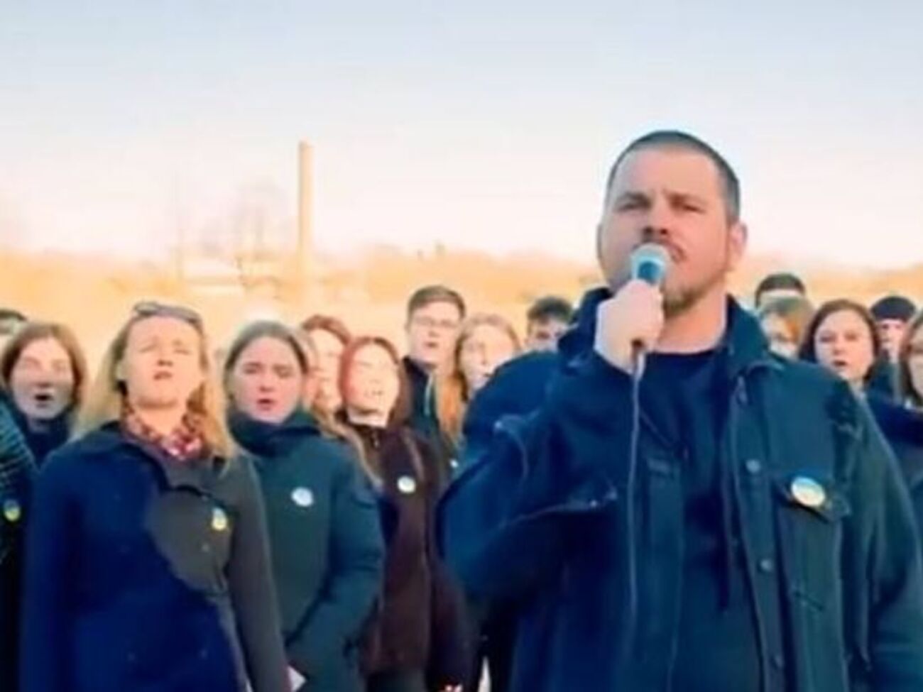 Музиканти з Польщі заспівали гімн січових стрільців