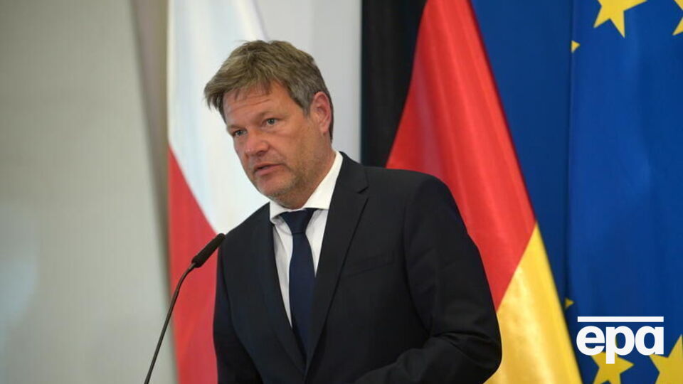 Хабек заявил, что поддержка Германией Украины и санкции против России привели к более низким прогнозам роста страны