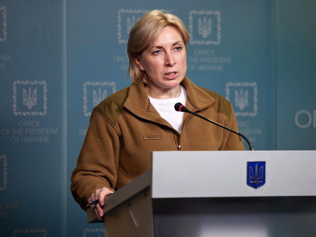 Верещук сообщила, что Украина освободила 23 военных и 12 гражданских