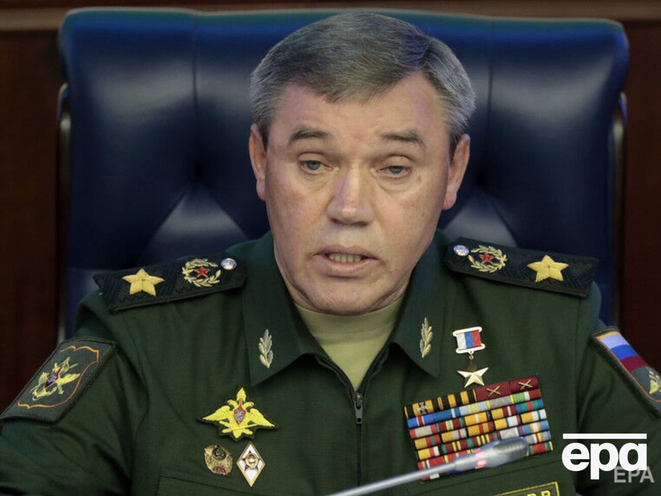 Украинские спецслужбы проверяют информацию о прибытии Герасимова в район Изюма