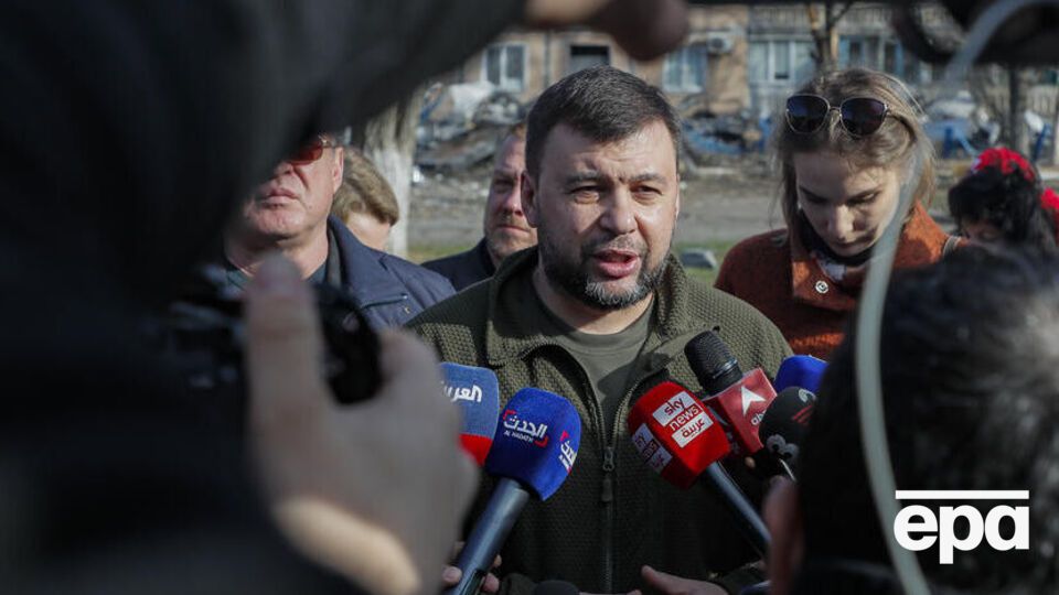 Пушилин заявил, что проведет парад Победы после полного захвата Донецкой области
