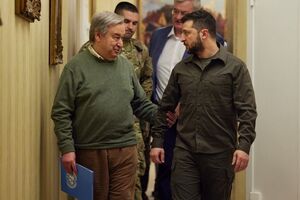 Гутерриш в Киеве встречался с Зеленским