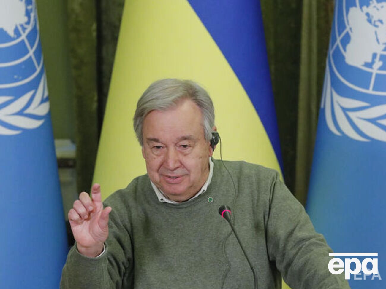 Гутерріш: Це нетипова для ООН гуманітарна операція