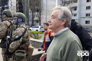 Гутерриш 28 апреля посетил Киев и Киевскую область