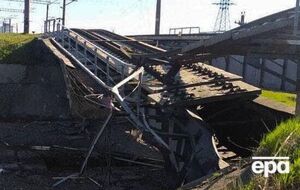 Мостом окупанти доправляли із Криму техніку та боєприпаси, повідомили в командуванні ССО